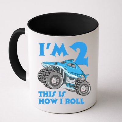 2 Year Old 2nd Birthday Monster Truck Car Mug