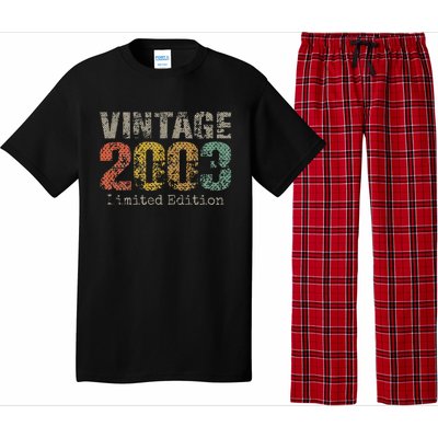 20 Year Old Gifts Vintage 2003 Limited Edition 20th Birthday Pajama Set