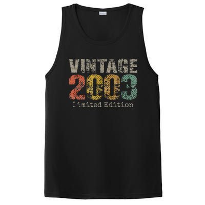 20 Year Old Gifts Vintage 2003 Limited Edition 20th Birthday PosiCharge Competitor Tank