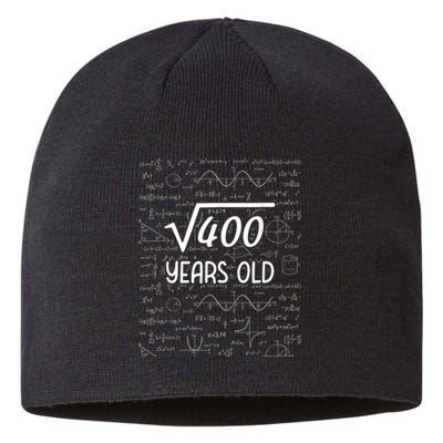 20 Year Old Gift Boys Girls Funny 20th Birthday Gifts Math Sustainable Beanie