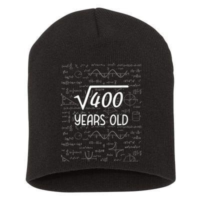 20 Year Old Gift Boys Girls Funny 20th Birthday Gifts Math Short Acrylic Beanie