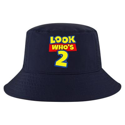 2 Year Old Birthday Party Toy Theme Look WhoS 2 Cool Comfort Performance Bucket Hat