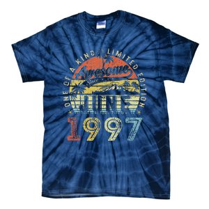 26 Year Old Awesome Since June 1997 26th Birthday Tie-Dye T-Shirt