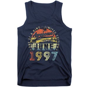 26 Year Old Awesome Since June 1997 26th Birthday Tank Top