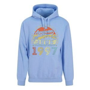 26 Year Old Awesome Since June 1997 26th Birthday Unisex Surf Hoodie