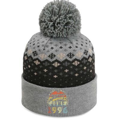 27 Year Old Awesome Since June 1996 27th Birthday The Baniff Cuffed Pom Beanie