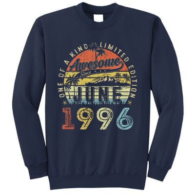 27 Year Old Awesome Since June 1996 27th Birthday Sweatshirt