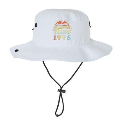 27 Year Old Awesome Since June 1996 27th Birthday Legacy Cool Fit Booney Bucket Hat