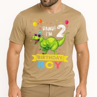 2 Year Old 2nd Birthday Boy T Rex Dinosaur T Performance Shirt