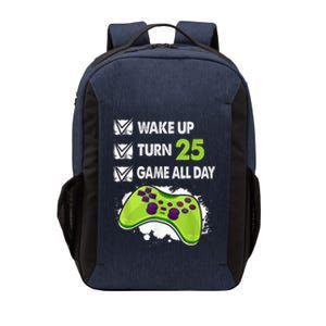 25 Year Old Gifts  Boy Gamer Birthday Party 25th Birthday Vector Backpack