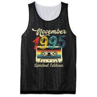 27 Years Old Gift Retro November 1995 Cassette 27th Birthday Mesh Reversible Basketball Jersey Tank