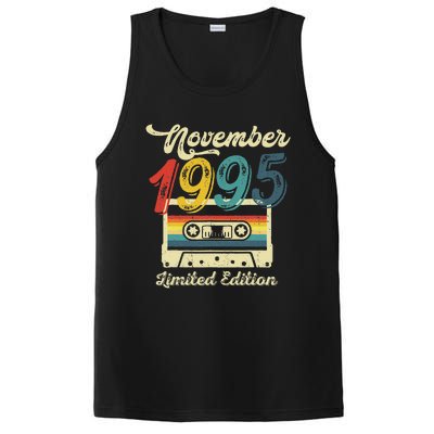 27 Years Old Gift Retro November 1995 Cassette 27th Birthday PosiCharge Competitor Tank