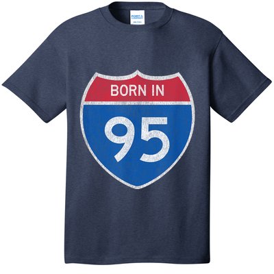 28 Year Old: Car Road Sign 1995 28th Birthday T-Shirt