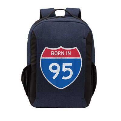 28 Year Old: Car Road Sign 1995 28th Birthday Vector Backpack