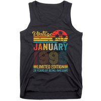 28 Years Old Gifts Vintage January 1995 28th Birthday Gift Tank Top