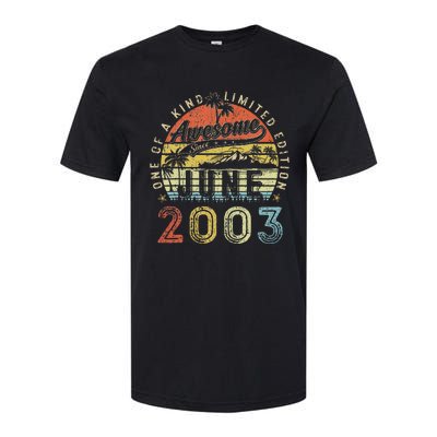 20 Year Old Awesome Since June 2003 20th Birthday Softstyle® CVC T-Shirt