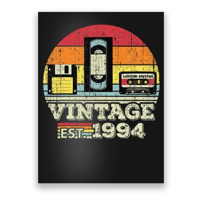 29 Year Old Vintage 1994 29th Birthday Gifts For Women Poster