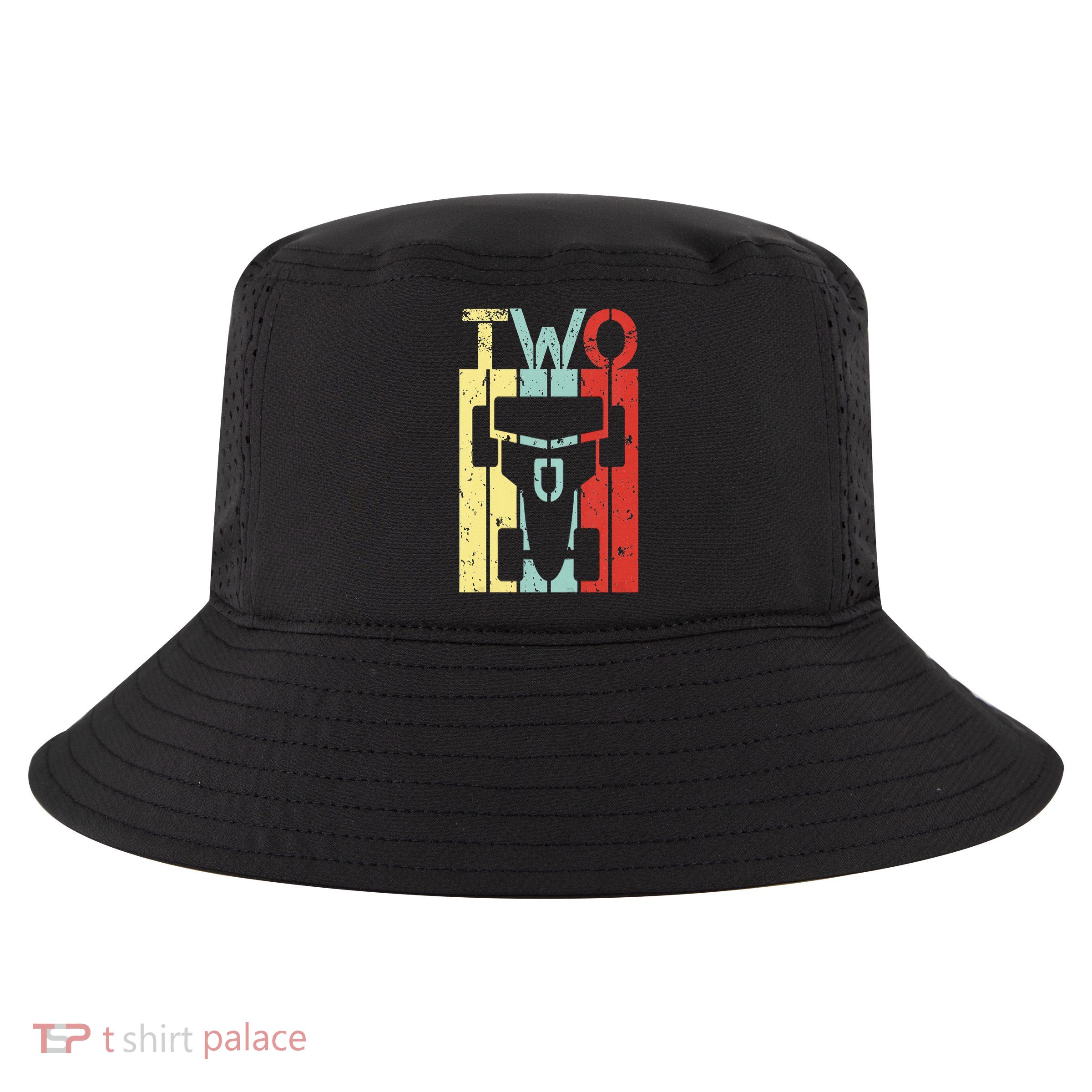 2 Year Old Race Car Second Birthday 2nd Birthday Cool Comfort Performance Bucket Hat