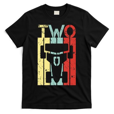 2 Year Old Race Car Second Birthday 2nd Birthday T-Shirt