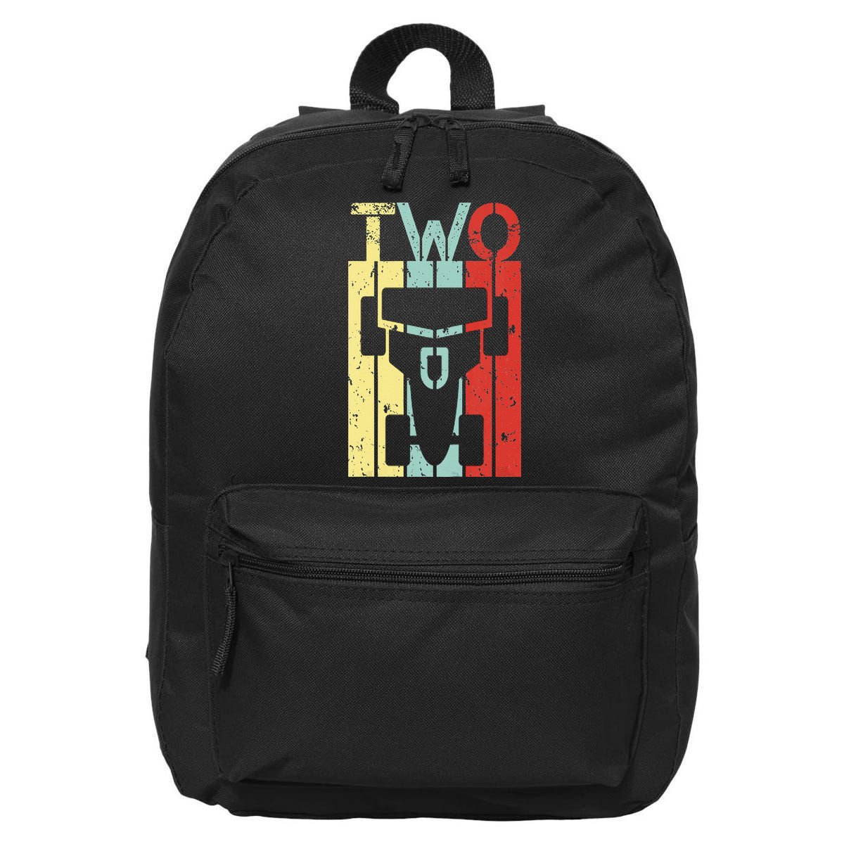 2 Year Old Race Car Second Birthday 2nd Birthday 16 in Basic Backpack