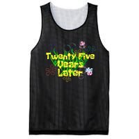 25 Year Old Twenty Five Years Later 25th Birthday Mesh Reversible Basketball Jersey Tank