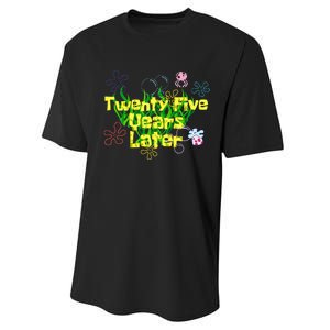 25 Year Old Twenty Five Years Later 25th Birthday Performance Sprint T-Shirt