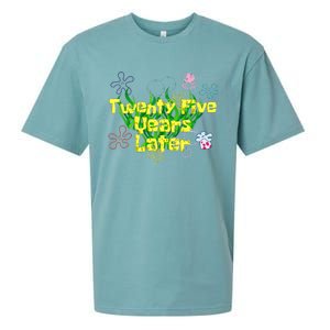 25 Year Old Twenty Five Years Later 25th Birthday Sueded Cloud Jersey T-Shirt