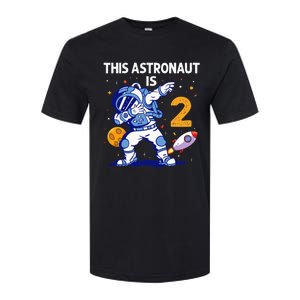 2 Years Old Birthday Gifts Astronaut 2nd Birthday Softstyle CVC T-Shirt