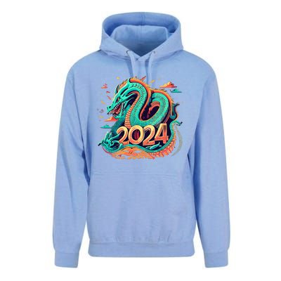 2024 Year Of The Dragon Chinese New Year 2024 Unisex Surf Hoodie