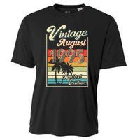 28 Year Old Vintage August 1995 Birthday Limited Cooling Performance Crew T-Shirt