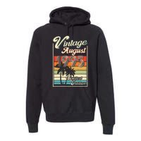 28 Year Old Vintage August 1995 Birthday Limited Premium Hoodie