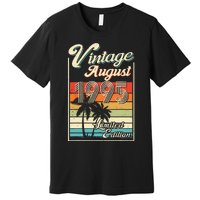 28 Year Old Vintage August 1995 Birthday Limited Premium T-Shirt