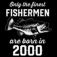 23 Year Old Fisherman Fishing 2000 23rd Birthday 16 in Basic Backpack