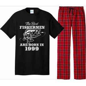 24 Year Old Fisherman Fishing 1999 24th Birthday Pajama Set