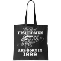 24 Year Old Fisherman Fishing 1999 24th Birthday Tote Bag