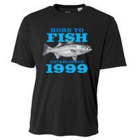 24 Year Old Fishing Fisherman 1999 24th Birthday Gift Cooling Performance Crew T-Shirt