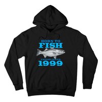 24 Year Old Fishing Fisherman 1999 24th Birthday Gift Hoodie