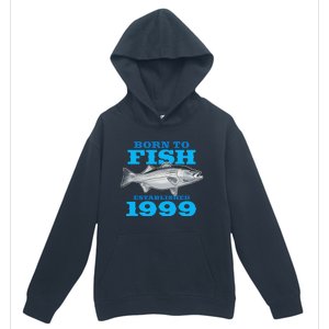 24 Year Old Fishing Fisherman 1999 24th Birthday Gift Urban Pullover Hoodie