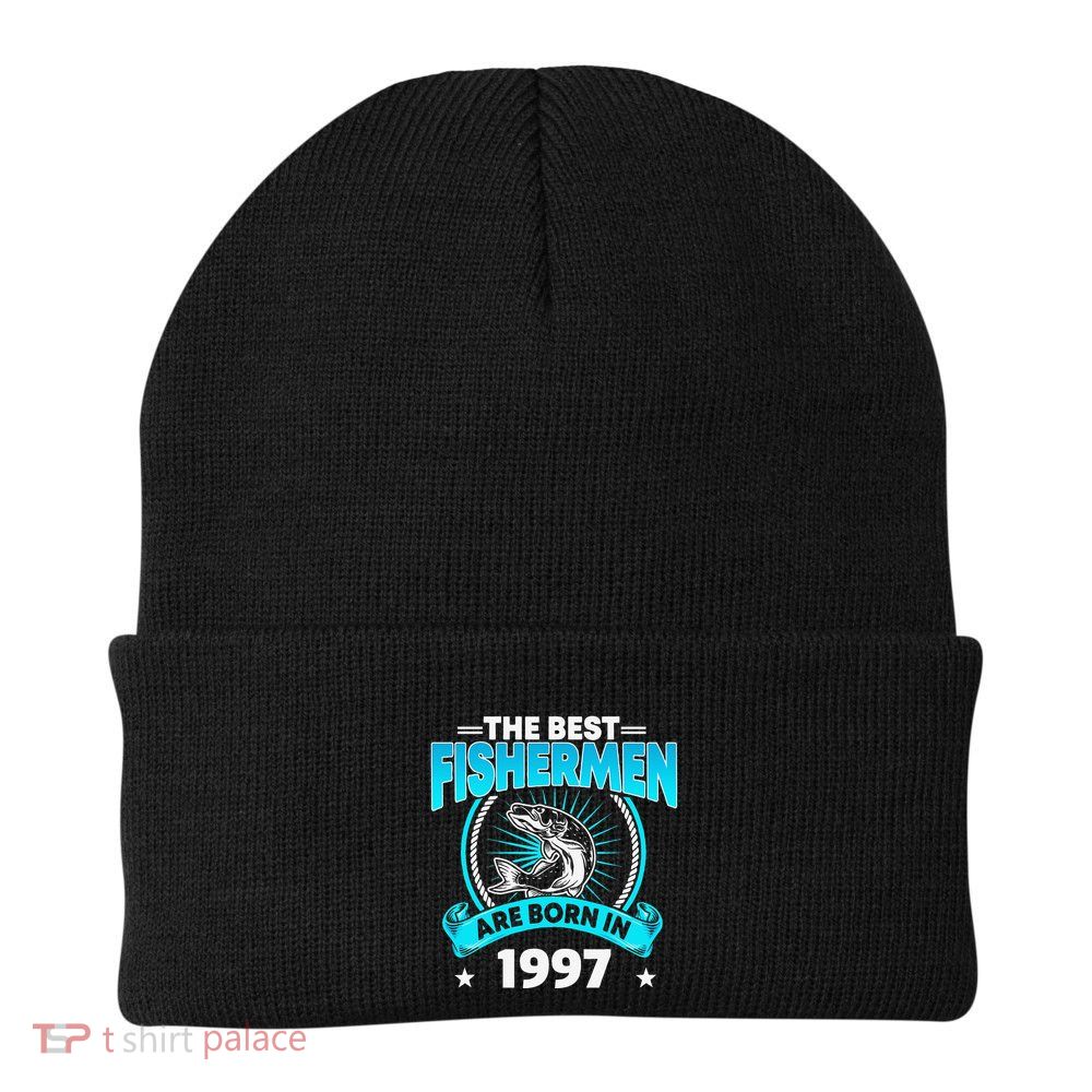 24 Year Old Vintage 1997 Fishing Fisherman 24th Birthday Beanie