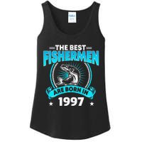 24 Year Old Vintage 1997 Fishing Fisherman 24th Birthday Ladies Essential Tank