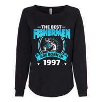 24 Year Old Vintage 1997 Fishing Fisherman 24th Birthday Womens California Wash Sweatshirt