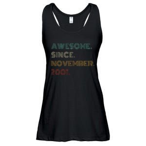 22 Years Old Awesome Since November 2001 22Nd Birthday Ladies Essential Flowy Tank