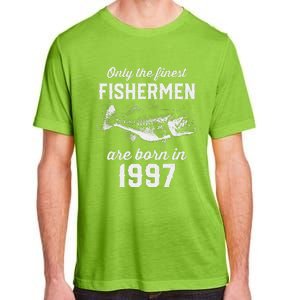 26 Year Old Fisherman Fishing 1997 26th Birthday Cute Adult ChromaSoft Performance T-Shirt