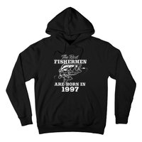 26 Year Old Fisherman Fishing 1997 26th Birthday Hoodie