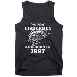 26 Year Old Fisherman Fishing 1997 26th Birthday Tank Top