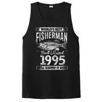 26 Years Old Fisherman Born In 1995 Fisherman 26th Birthday PosiCharge Competitor Tank