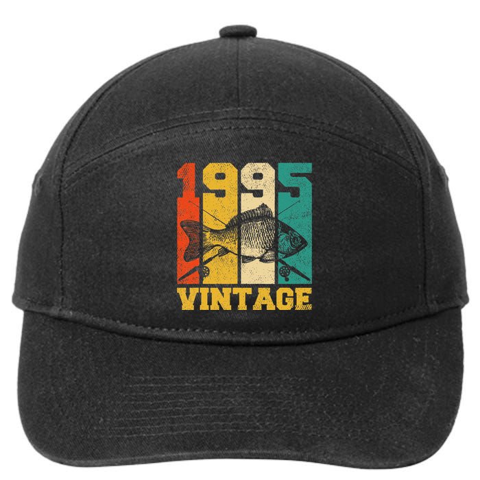 26 Years Old Gifts Vintage Retro 1940 26th Birthday Fishing 7-Panel Snapback Hat