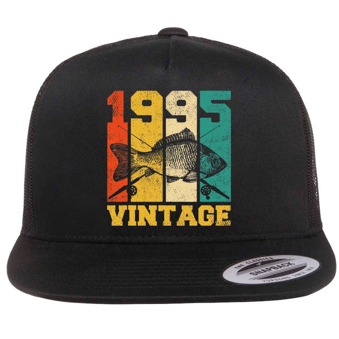 26 Years Old Gifts Vintage Retro 1940 26th Birthday Fishing Flat Bill Trucker Hat