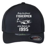 28 Year Old Fisherman Fishing 1995 28th Birthday Flexfit Unipanel Trucker Cap