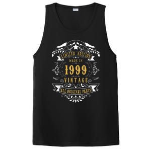 24 Years Old 24th Birthday Made Born in 1999 Boys Girls PosiCharge Competitor Tank